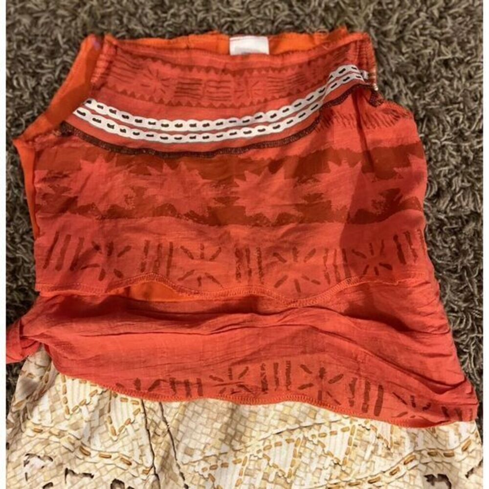 Disney Moana Girls Child Youth Halloween Costume Size 7/8 - Picture 2 of 4